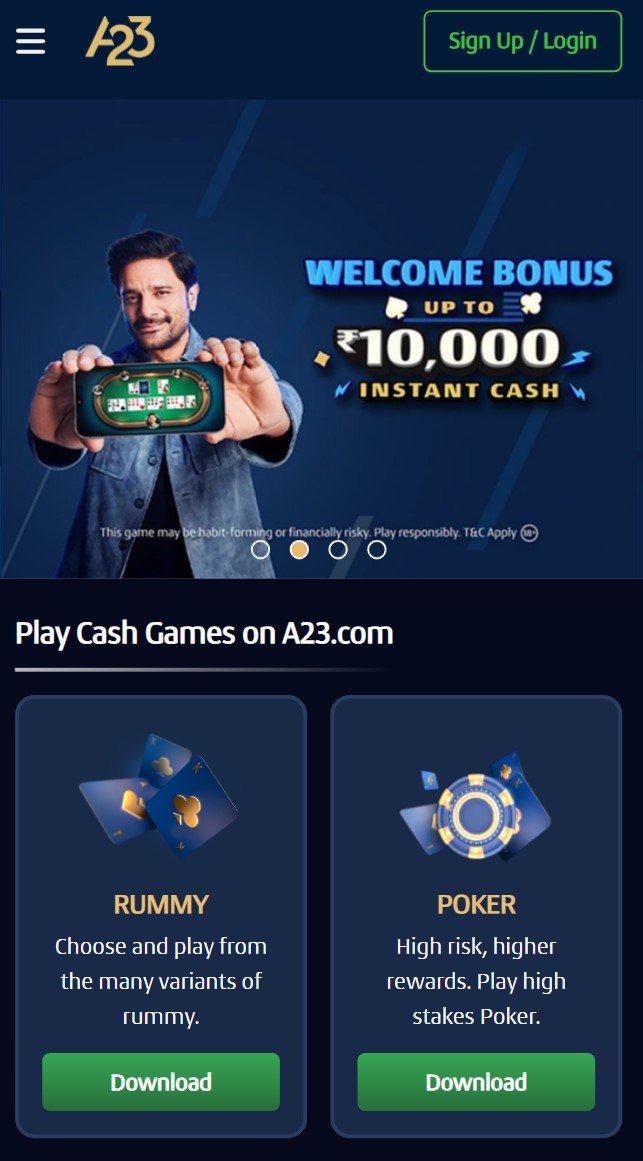 The third image of the app ,Online betting platform with the best betting games with highest cash rewards